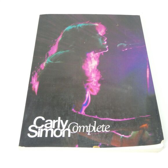 Carly Simon Complete 1975 Knopf Paperback - Picture 1 of 6